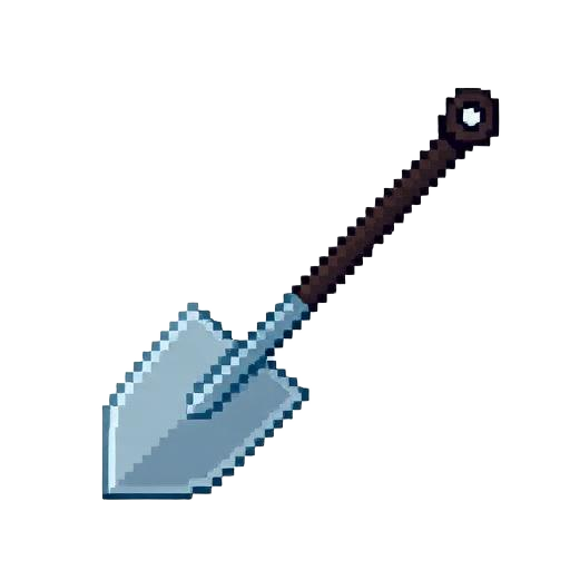Forged Iron Shovel