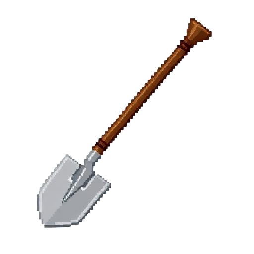 Worn Wooden Spade